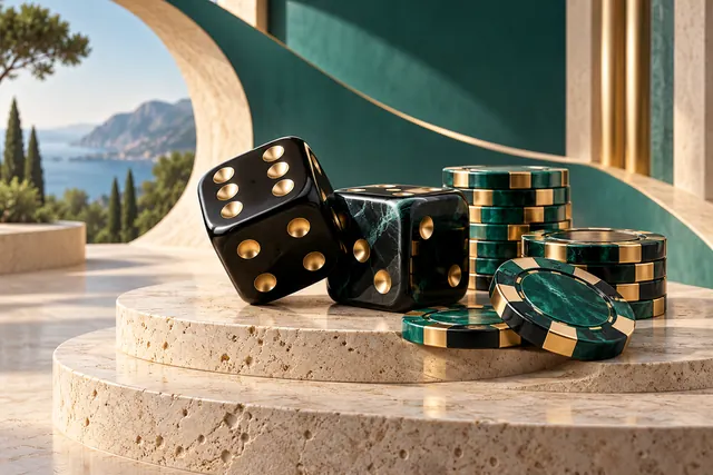 Illustrazione editoriale indipendente a tema casinò per la scheda Bgame