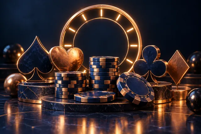 Illustrazione editoriale indipendente a tema casinò per la scheda Eplay24