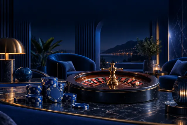 Illustrazione editoriale indipendente a tema casinò per la scheda Eurobet