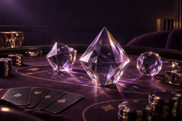 Illustrazione editoriale indipendente a tema casinò per la scheda Merkur Win