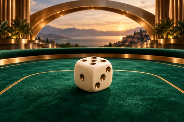 Illustrazione editoriale indipendente a tema casinò per la scheda Sportium