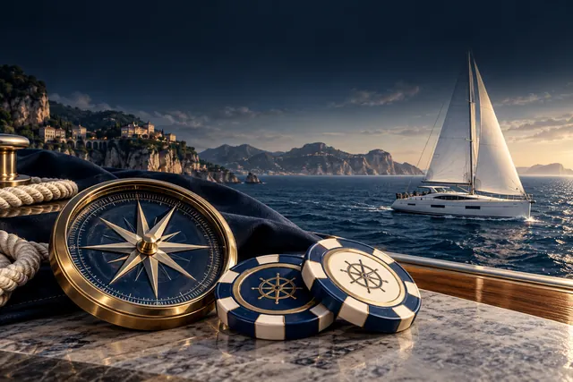 Illustrazione editoriale indipendente a tema casinò per la scheda StarCasinò